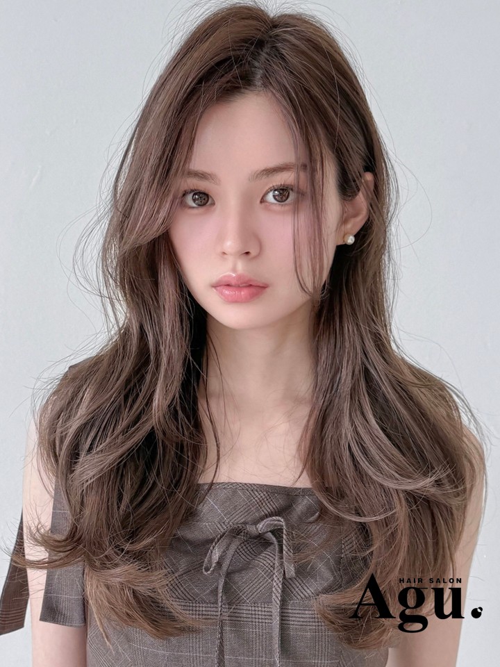 フェミニンホワイトグレージュ×numberA.ヘアバター