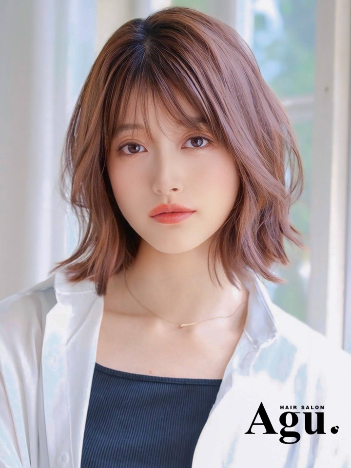 大人可愛いくびミディ×numberA.ヘアバター